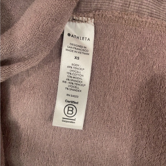 Athleta Balance Casual Dress With Pockets Tunic/Dress. Flora Mauve Heather XS - Picture 11 of 16